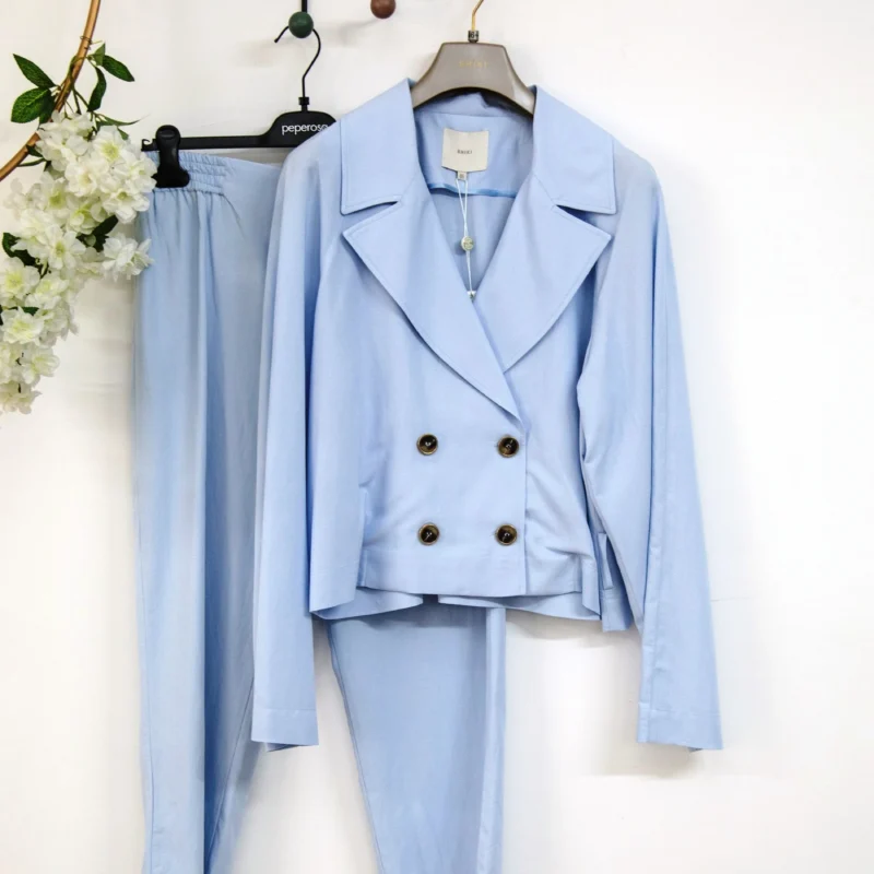 TAILLEUR GIACCA E PANTALONE SHIKI AZZURRO