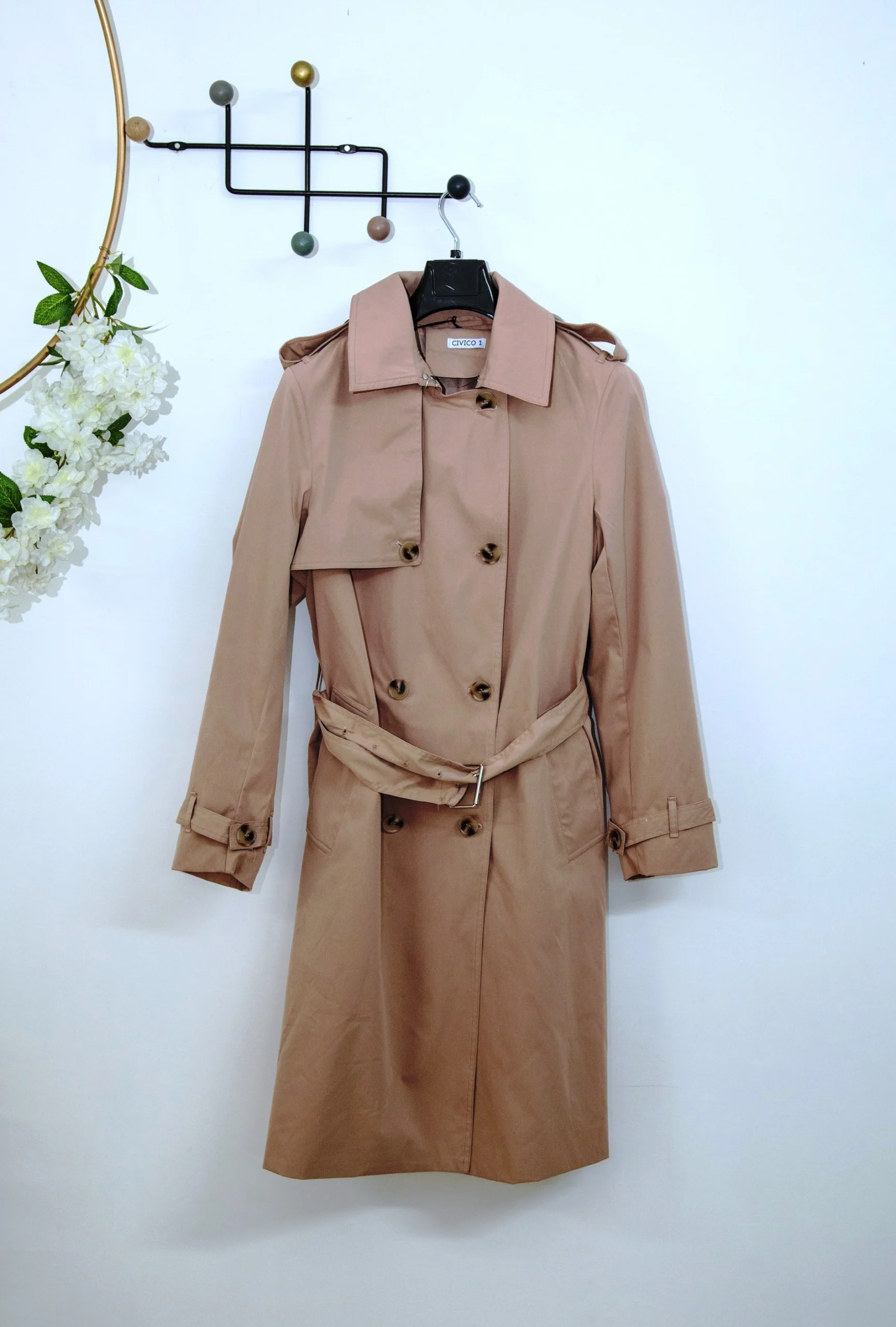 TRENCH CIVICO1 COLOR CAMMELLO
