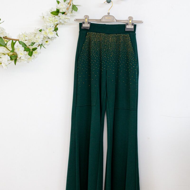 Pantalone felpa shiki glitterato