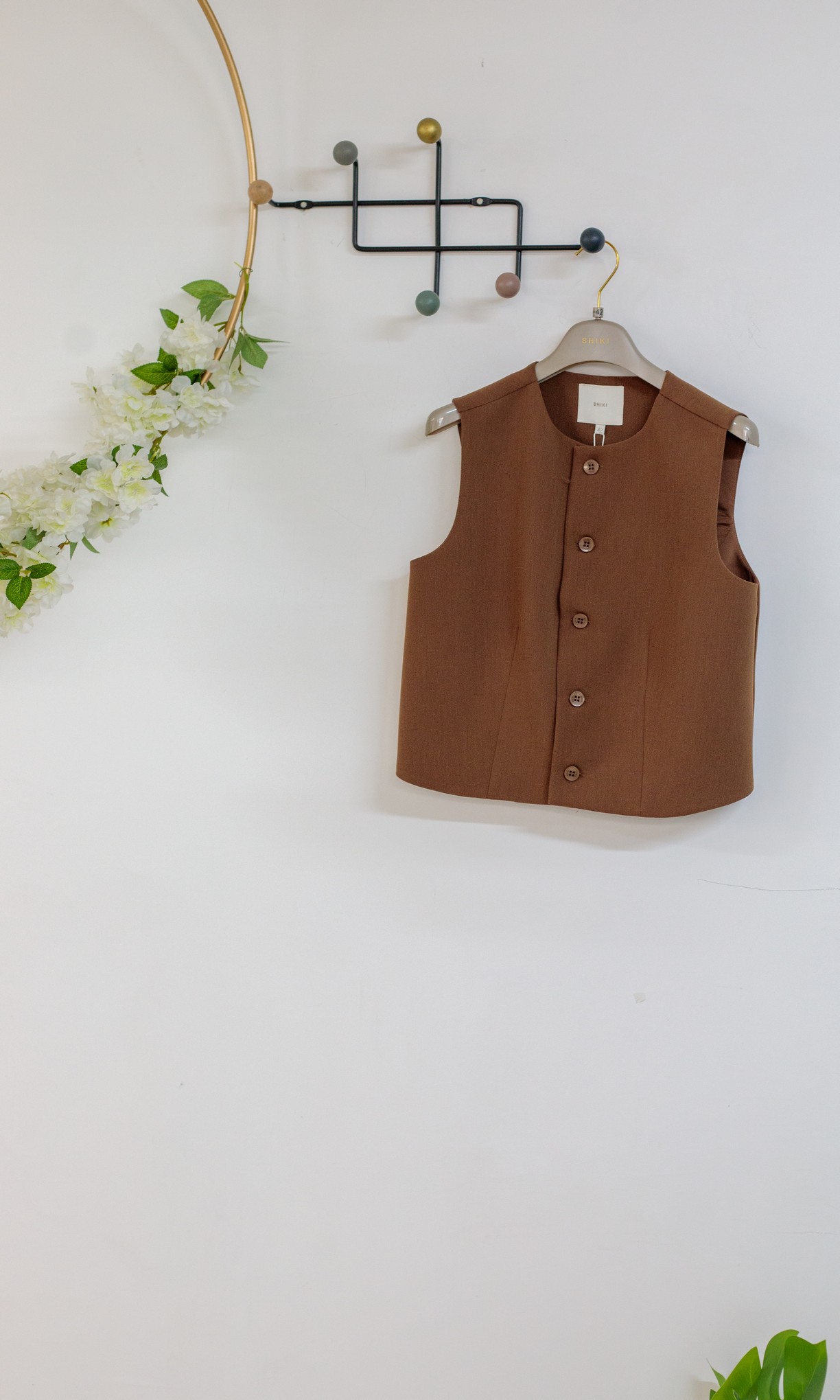 Gilet tabacco shiki